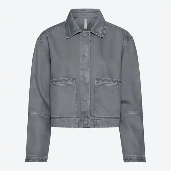 Bild 2 von Damen-Jeansjacke mit Stickerei