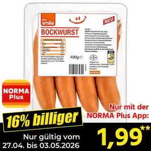 My Smile Bockwurst