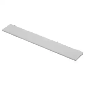 Kantenleisten, steingrau, LxHxB: 37,6 x 1 x 5,5 cm