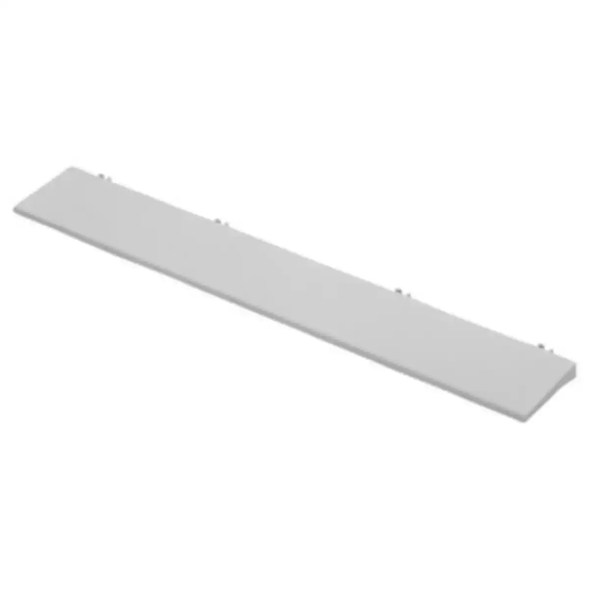 Bild 1 von Kantenleisten, steingrau, LxHxB: 37,6 x 1 x 5,5 cm