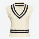 Bild 3 von Damen-Pullunder mit Zopfstrickmuster