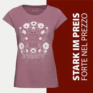 Damen-T-Shirt mit Frontaufdruck