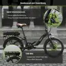 Bild 2 von SachsenRAD E-Faltrad F2 Farmers Folding 36V/13Ah Abnehmbar Akku