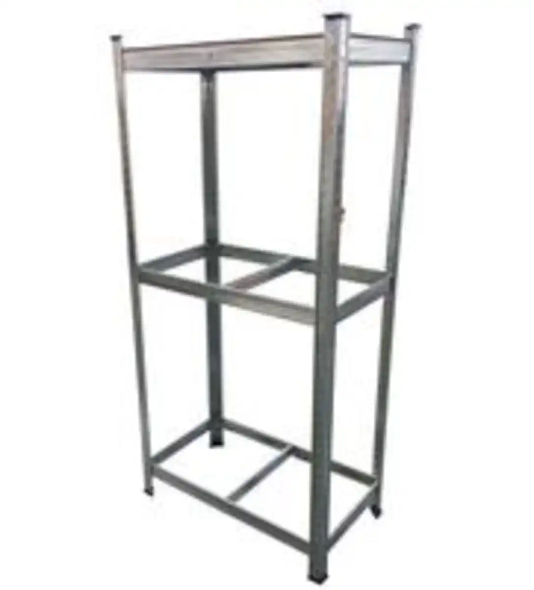 Bild 3 von Schwerlastregal, Reifenregal, bis 270kg belastbar für 4 Reifen, 150 x 70 x 40 cm