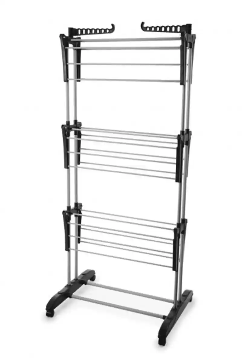 Bild 1 von Turmwäscheständer XXL silber/schwarz