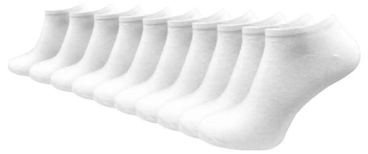 Bild 2 von Damen- und Herren- Sneakersocken 10er Pack