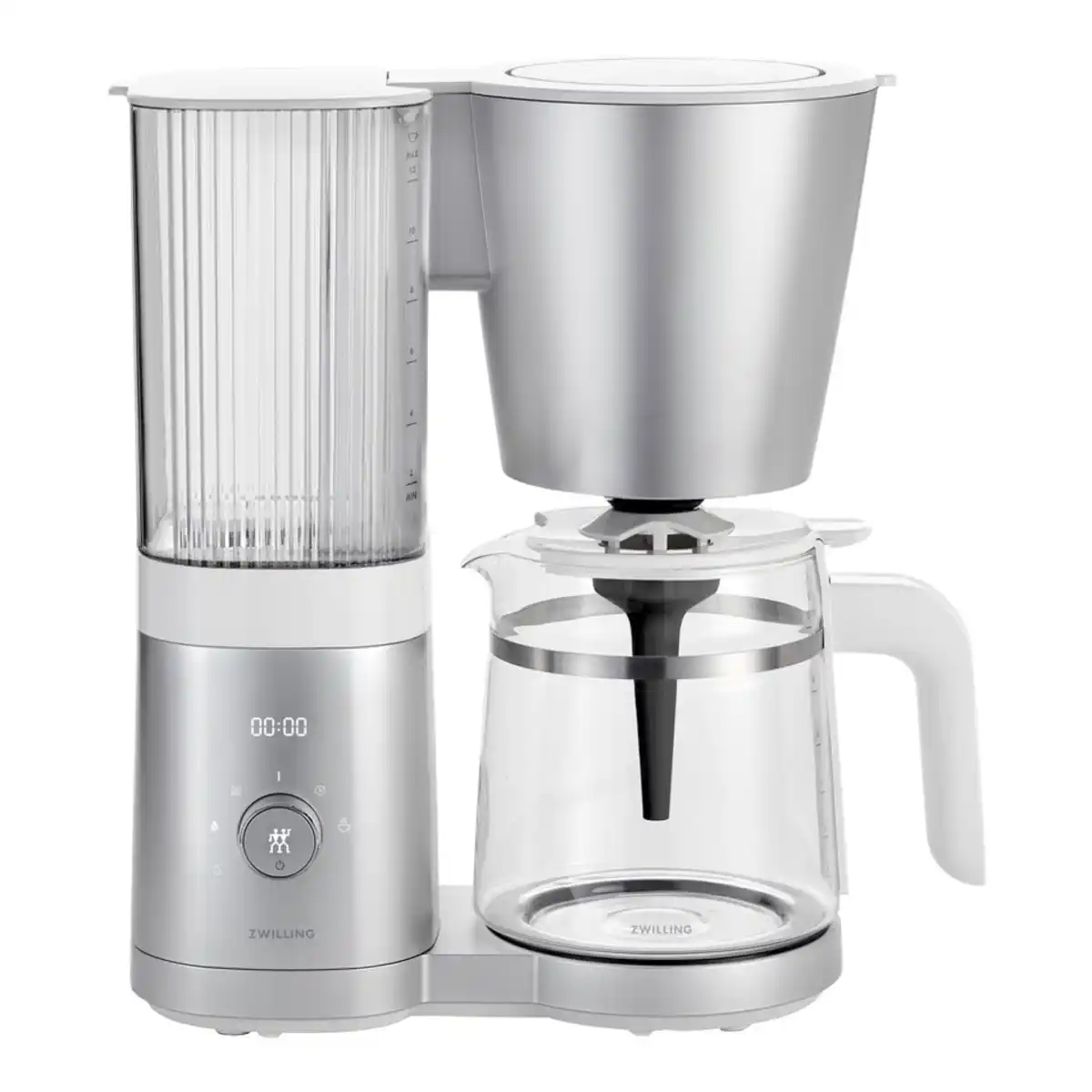 Bild 1 von ZWILLING ENFINIGY Filterkaffeemaschine mit 1.5l Glaskanne, Silber