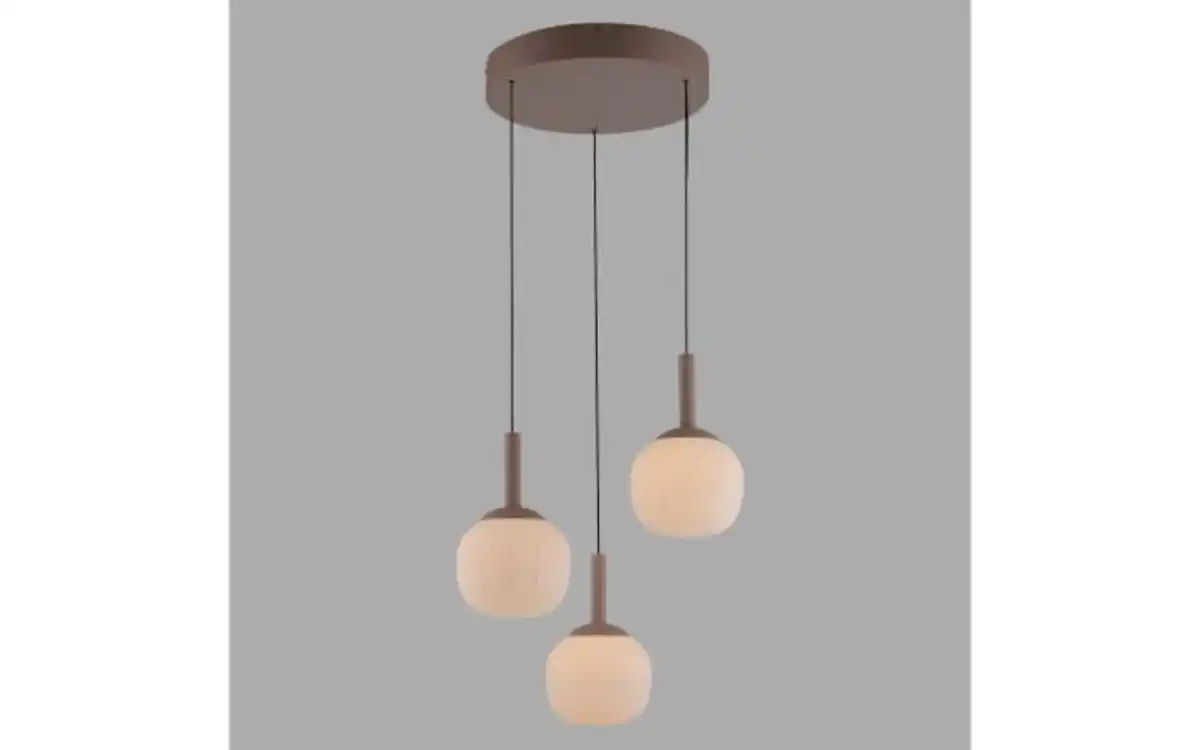 Bild 3 von LED-Pendelleuchte Nami, sandfarbig, 3-flammig, inkl. Comfort-Lift Funktion