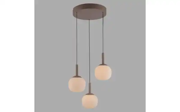 Bild 3 von LED-Pendelleuchte Nami, sandfarbig, 3-flammig, inkl. Comfort-Lift Funktion