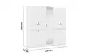 Bild 2 von Drehtürenschrank Ticao, weiß, 226 x 210 cm