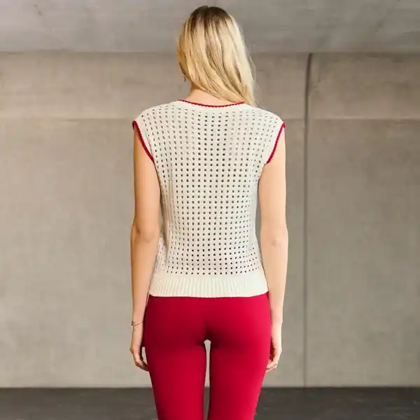 Bild 4 von Damen-Pullunder mit V-Ausschnitt