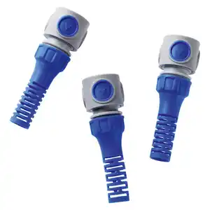 Powertec Garden Schnellkupplung mit Knickschutz 3er-Set