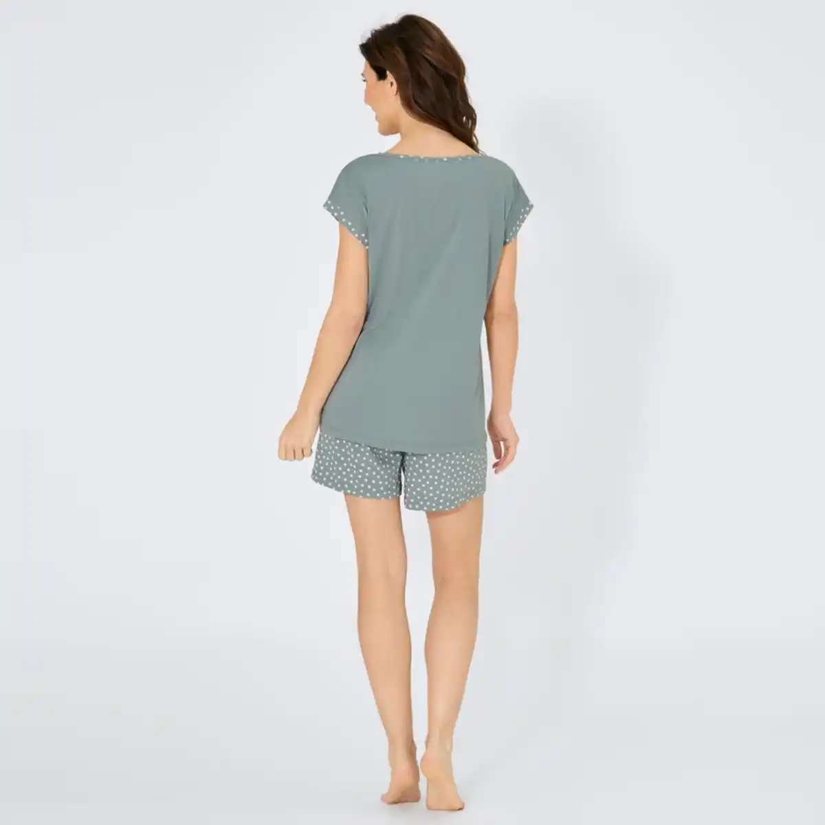 Bild 4 von Damen-Shorty mit Punkte-Muster, 2-teilig