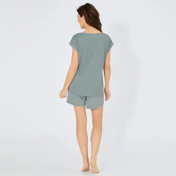 Bild 4 von Damen-Shorty mit Punkte-Muster, 2-teilig