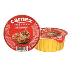 Kochstreichwurstpastete mit geräuchertem und gepökeltem Spec...