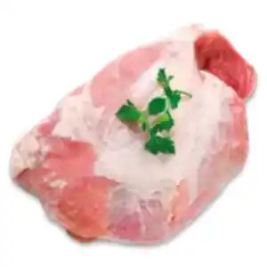 Frischer Schweinebraten aus der Nuss