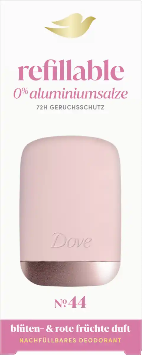 Bild 1 von Dove Refill Starter Kit Deodorant No. 44 Blüten- Rote Früchte Duft, 35 ml