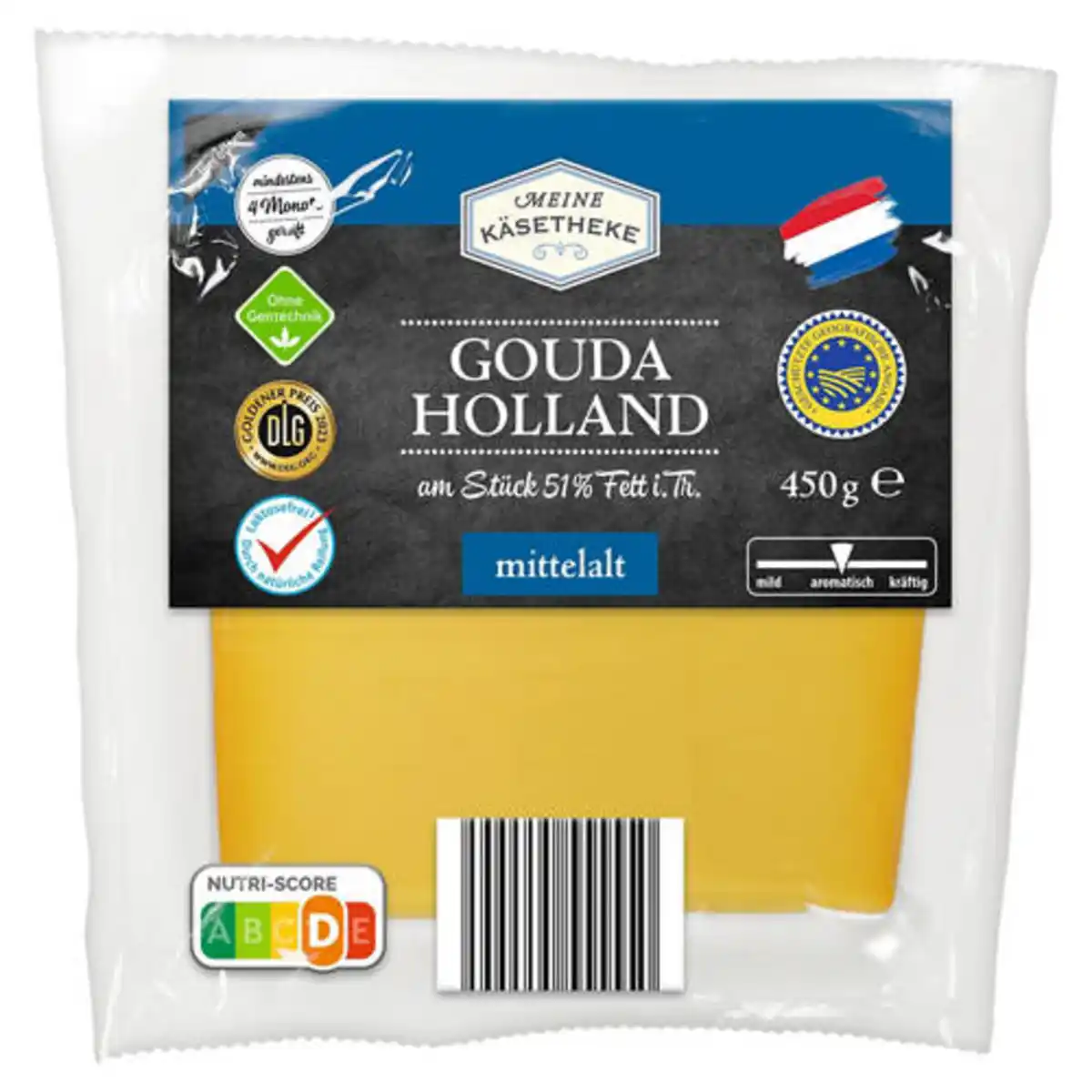 Bild 1 von MEINE KÄSETHEKE Gouda mittelalt 450 g