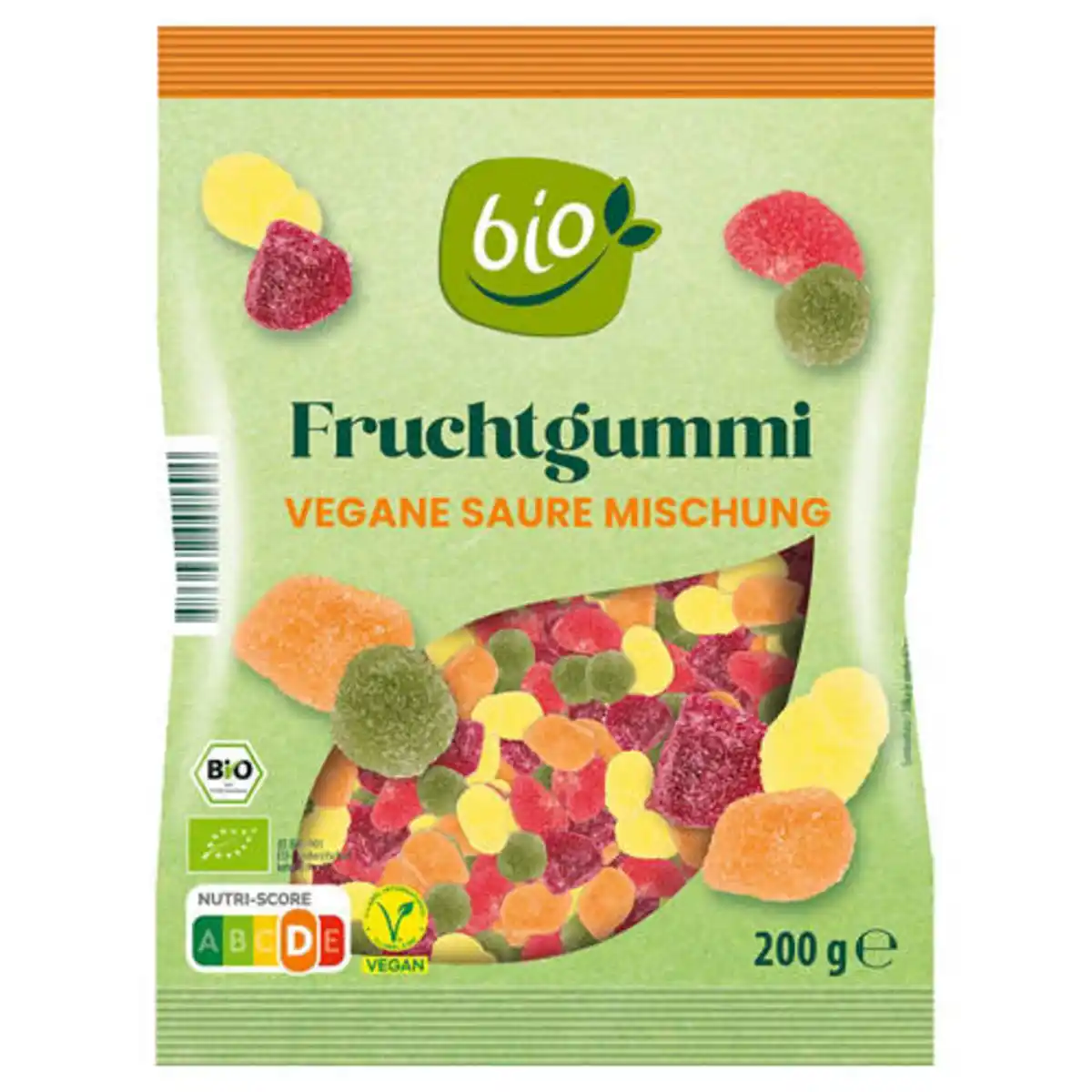 Bild 1 von Bio-Fruchtgummi 200 g, Saure Mischung
