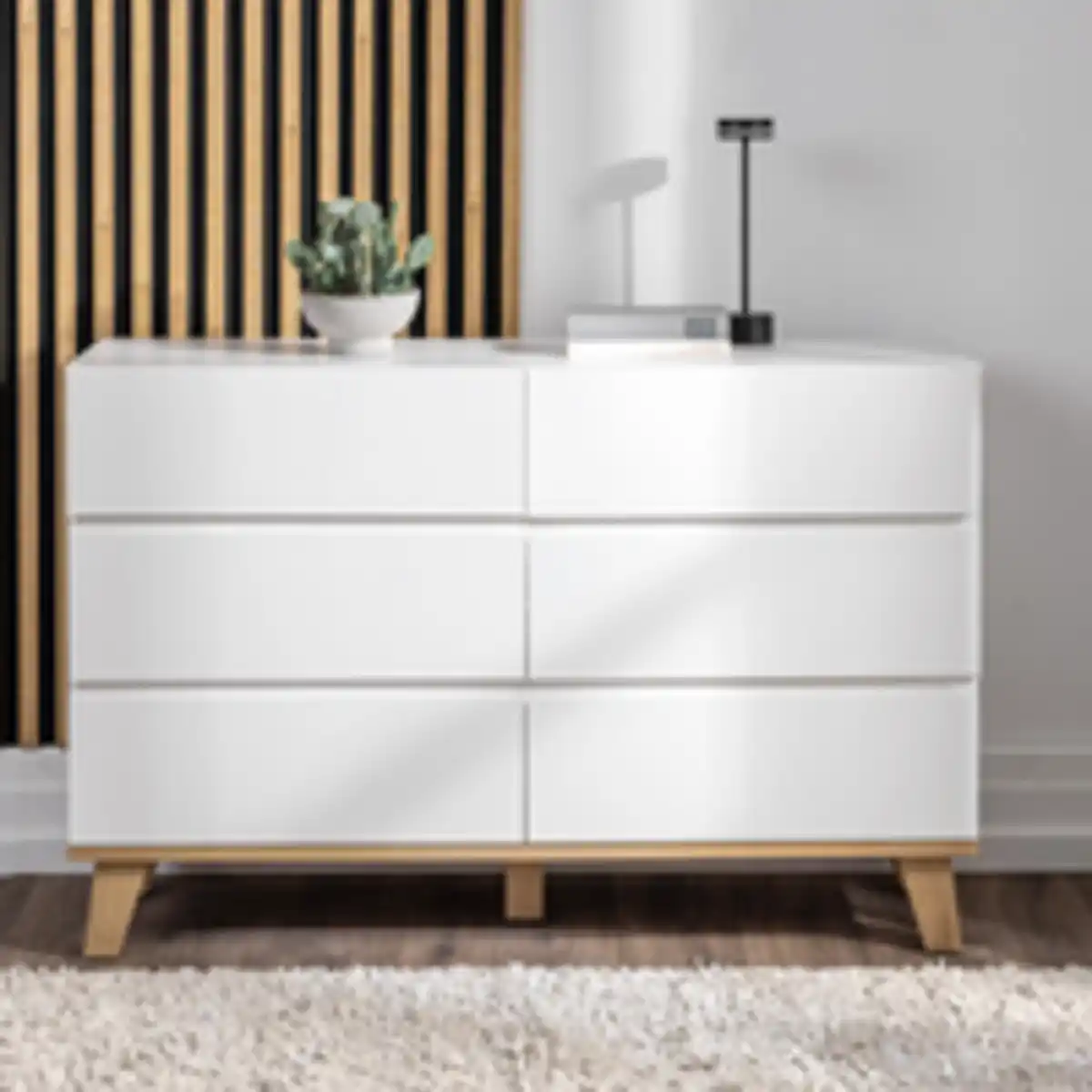 Bild 2 von Sideboard mit Melaminbeschichtung, ca. 120 x 39,5 x 101 cm