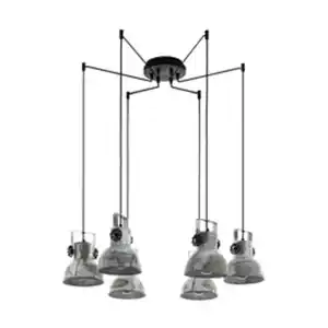 EGLO Hängeleuchte »BARNSTAPLE«, holz, stahl