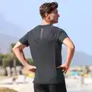 Bild 4 von Slazenger Herren-Funktions-T-Shirt mit reflektierendem Logo-Print