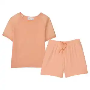 UP2FASHION WOMEN Damen Schlafanzug, Pfirsich, S 36/38