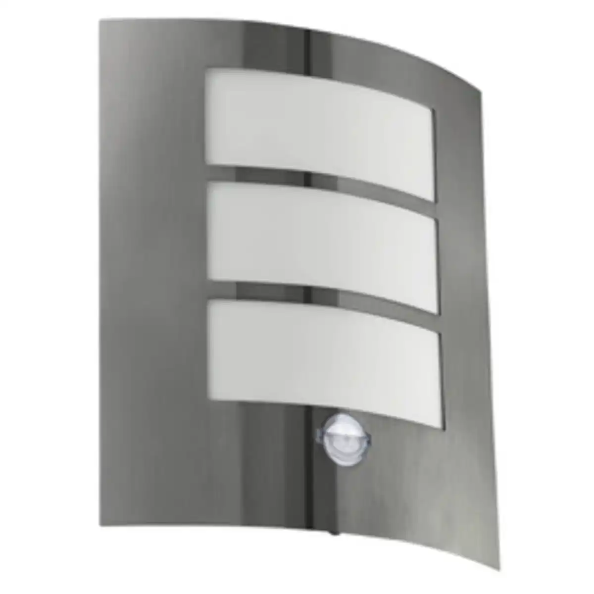 Bild 1 von EGLO Außenwandleuchte »CITY«, max. 60W, E27, weiss, (HxL): 26 x 23,5 cm, mit Sensor