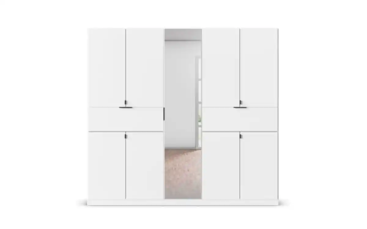 Bild 4 von Drehtürenschrank Ticao, weiß, 226 x 210 cm