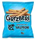 Bild 1 von "GRYZBERI" Snack aus geröstetem Weizenbrot mit Lachsgeschmac...