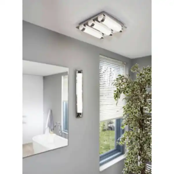 Bild 4 von EGLO Wand-/Deckenleuchte »TOLORICO«, Edelstahl, 4000K