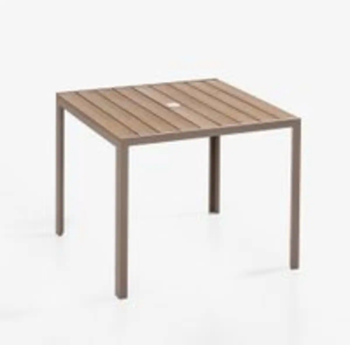 Bild 4 von 3tlg. Gartenmöbel-Set aus Aluminium mit Holzoptik