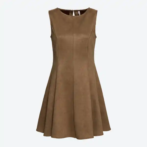 Bild 2 von Damen-Kleid in Suede-Optik