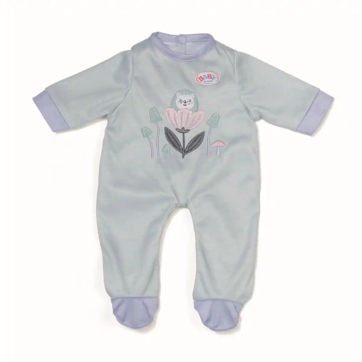 Bild 1 von BABY born - Strampler Mint - Igel und Blumen - 43 cm