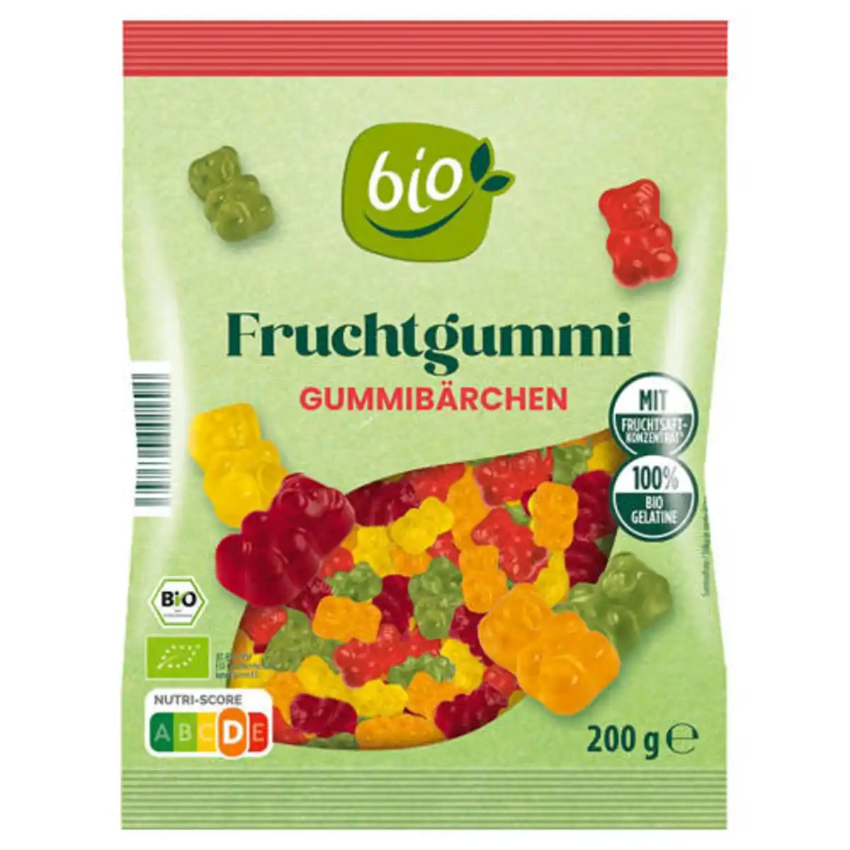 Bild 1 von Bio-Fruchtgummi 200 g, Gummibären