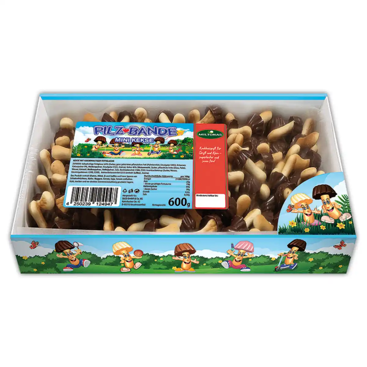 Bild 1 von Miltonas Pilz Bande Mini Kekse XXL