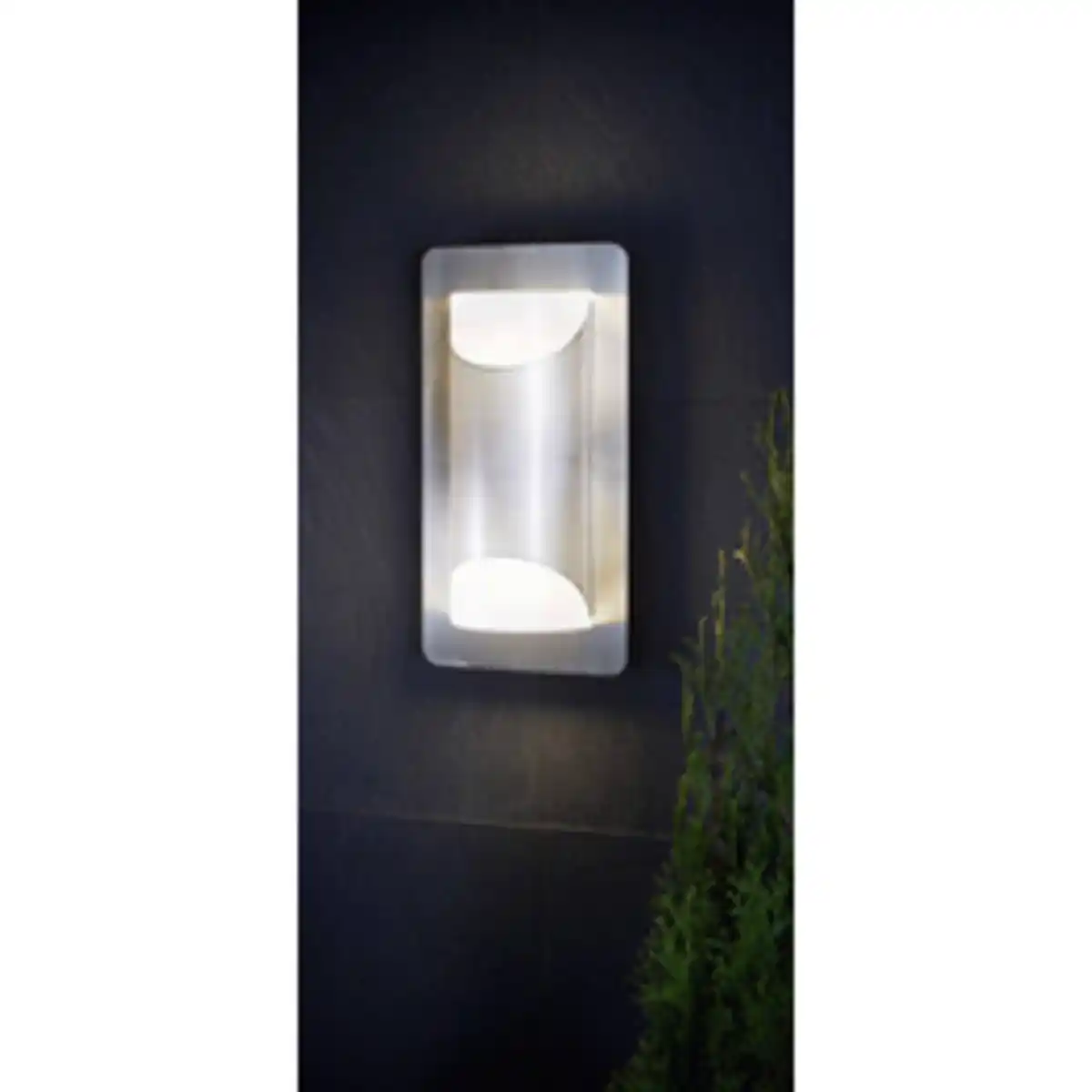 Bild 2 von EGLO Außenwandleuchte »CISTIERNA 1«, max 2x10W, E27, weiss, (HxL): 35 x 18 cm