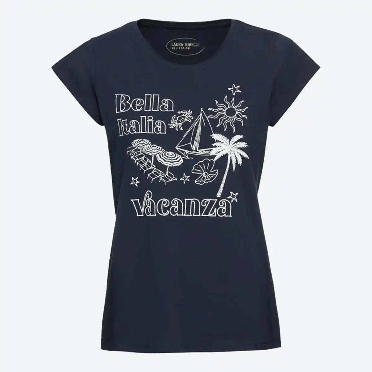 Bild 2 von Damen-T-Shirt mit Frontaufdruck