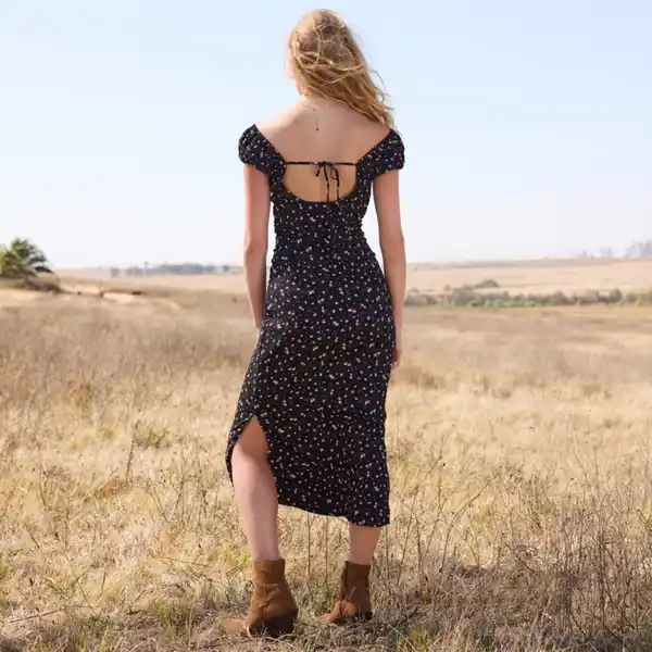 Bild 4 von Damen-Kleid mit Schnürung