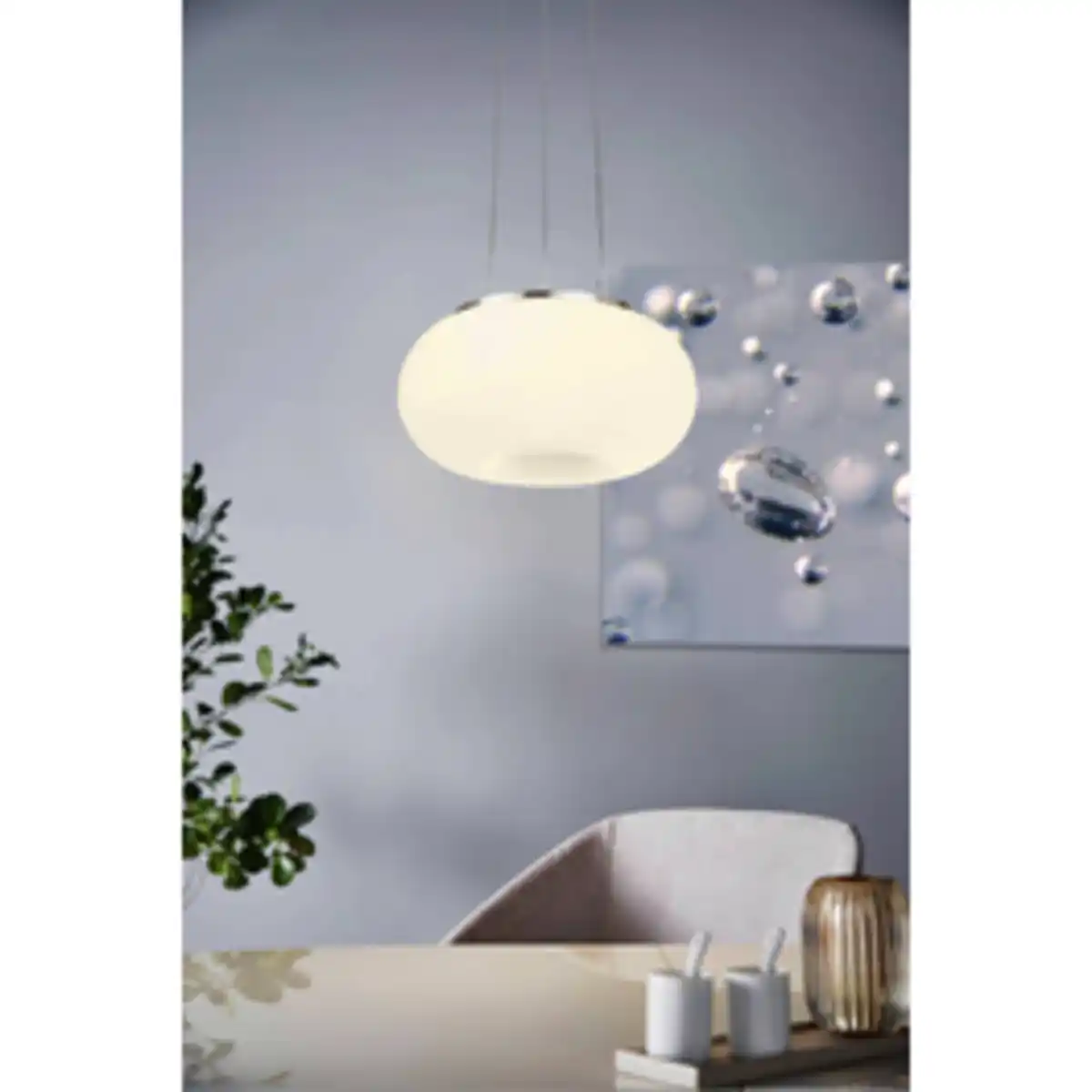 Bild 2 von EGLO connect Hängeleuchte »OPTICA-C«, Stahl, 2700-6500K