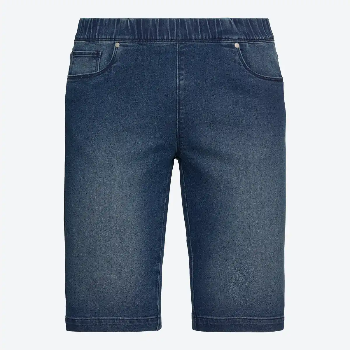 Bild 1 von Damen-Jeans-Bermudas mit elastischem Bund