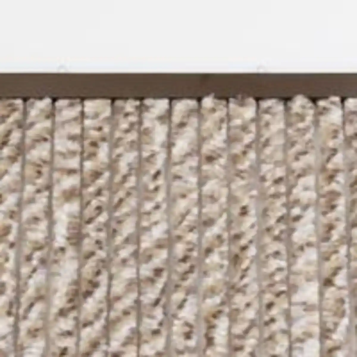 Bild 3 von Flauschvorhang 90x200cm beige-braun-weiß meliert, Fliegenschutz, Türvorhang Wohnwagen