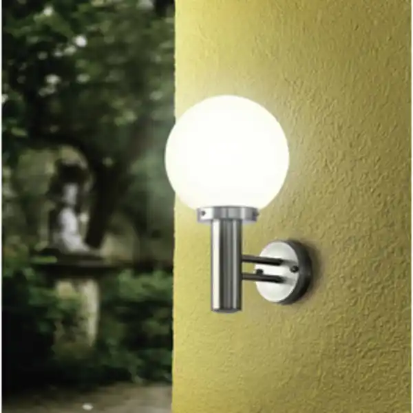 Bild 2 von EGLO Außenwandleuchte »NISIA«, max. 60W, E27, weiss, (HxL): 36 x 20 cm