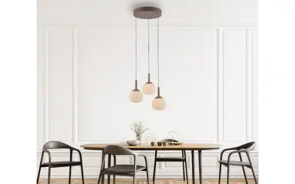 Bild 4 von LED-Pendelleuchte Nami, sandfarbig, 3-flammig, inkl. Comfort-Lift Funktion