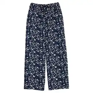 UP2FASHION WOMEN Damen Maritime Pants, Marineblau, S 36/38