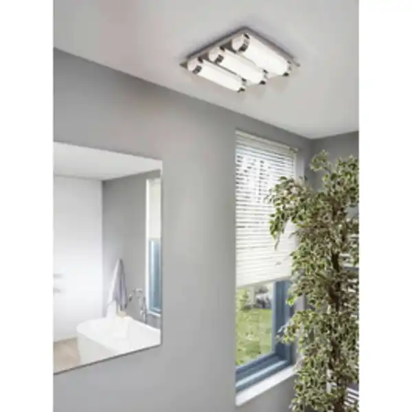 Bild 3 von EGLO Wand-/Deckenleuchte »TOLORICO«, Edelstahl, 4000K