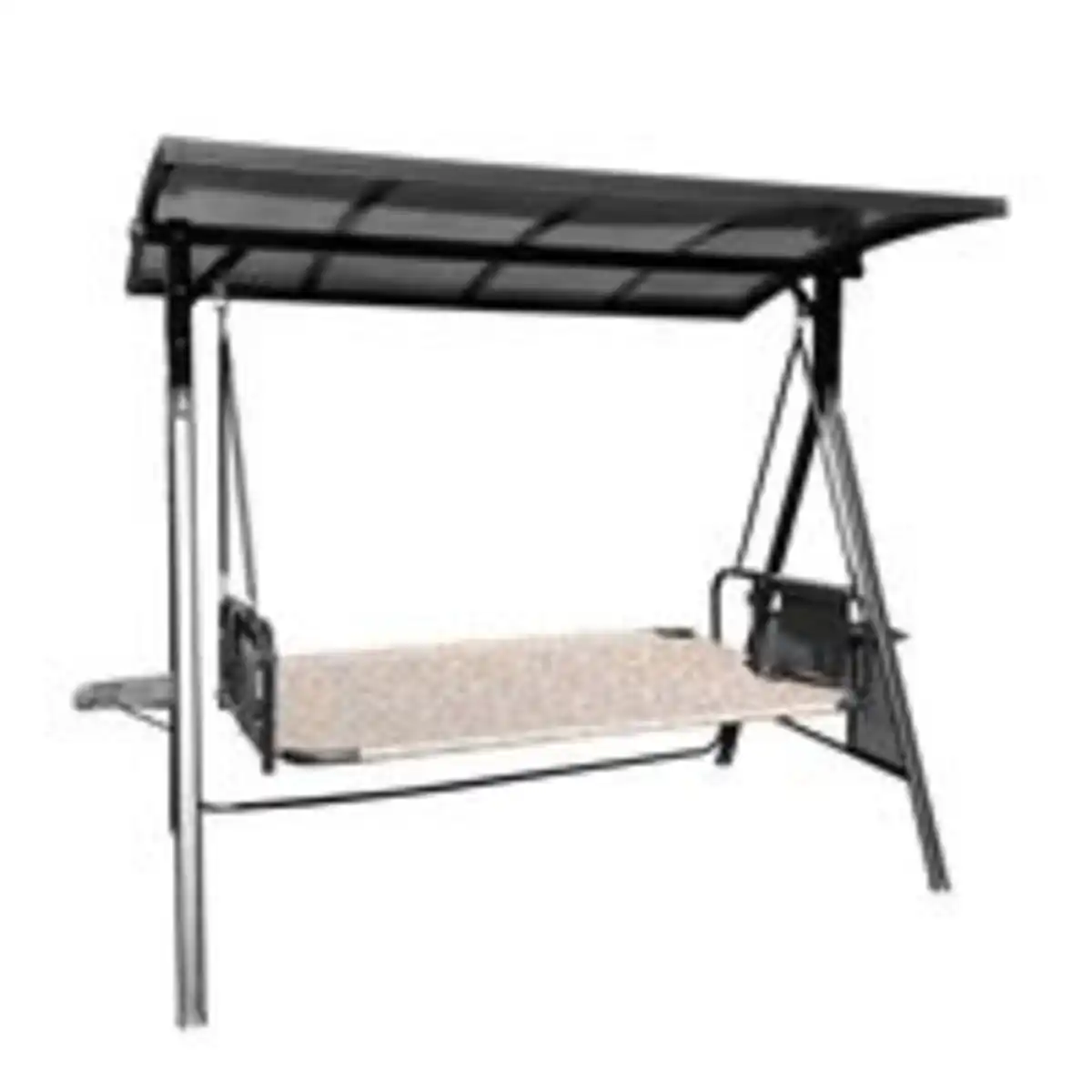 Bild 2 von Outdoor 3-Sitzer Hollywoodschaukel, ca. 194 x 114 x 176 cm - Grau