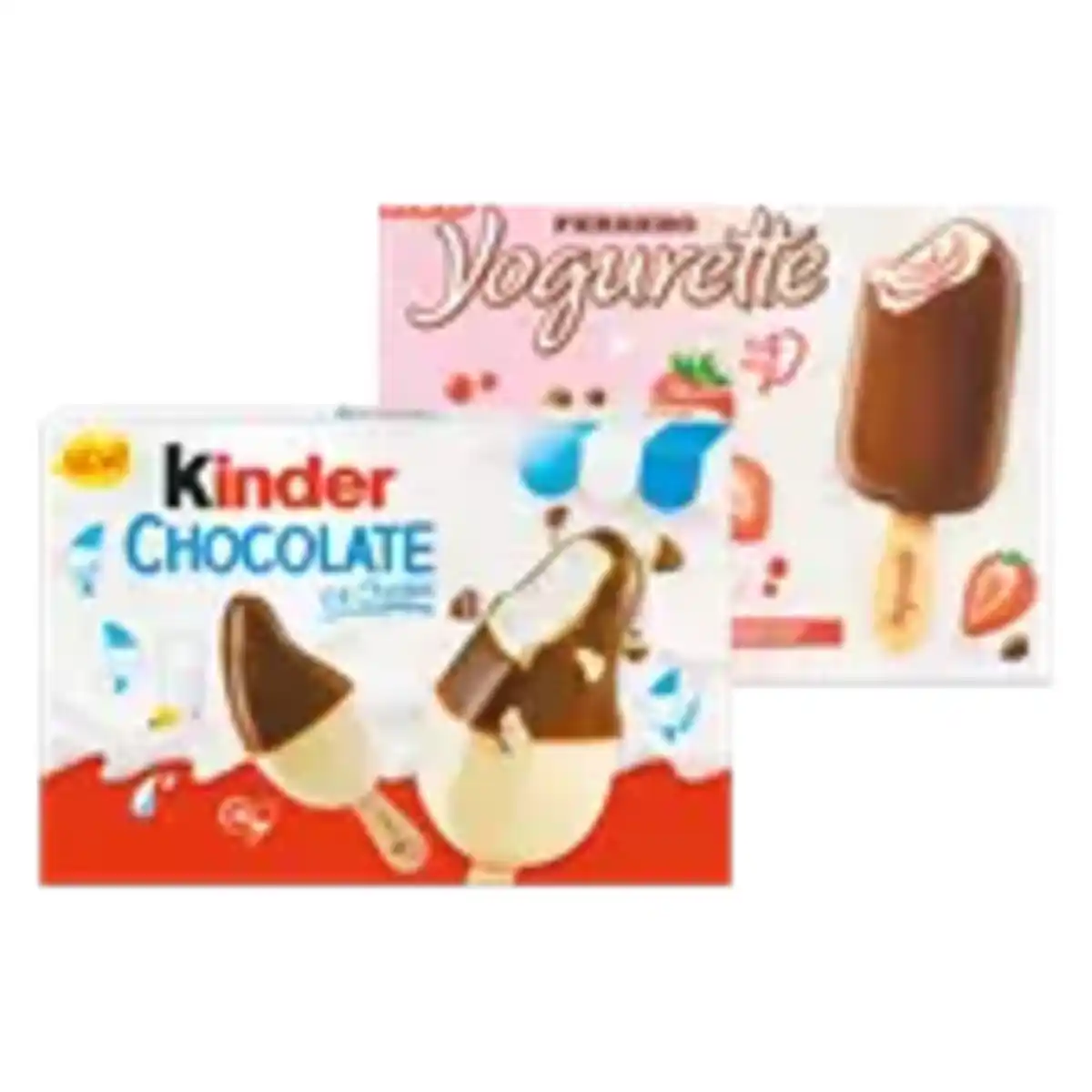 Bild 1 von kinder Chocolate Eis oder Ferrero Yogurette Eis