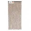 Bild 1 von Flauschvorhang 90x200cm beige-braun-weiß meliert, Fliegenschutz, Türvorhang Wohnwagen