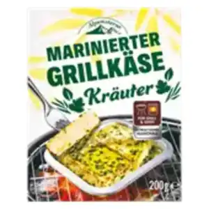 Alpenstern marinierter Grillkäse